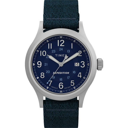 Timex Expedition North Blue Round Dial Analog Men's Watch - TW2V65600X6