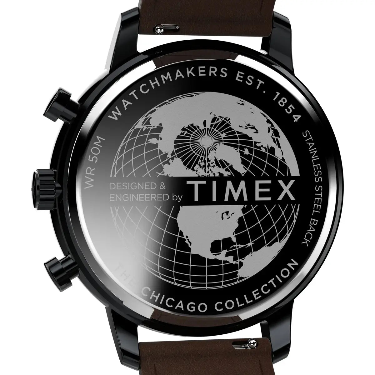 Timex Trend Black Round Analog Men's Watch - TW2W13200UJ