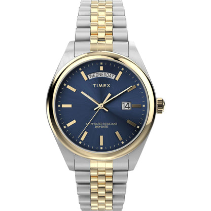 Timex Quartz Blue Dial Analog Stainless Steel Men's Watch TW2W42600UJ