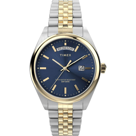Timex Quartz Blue Dial Analog Stainless Steel Men's Watch TW2W42600UJ