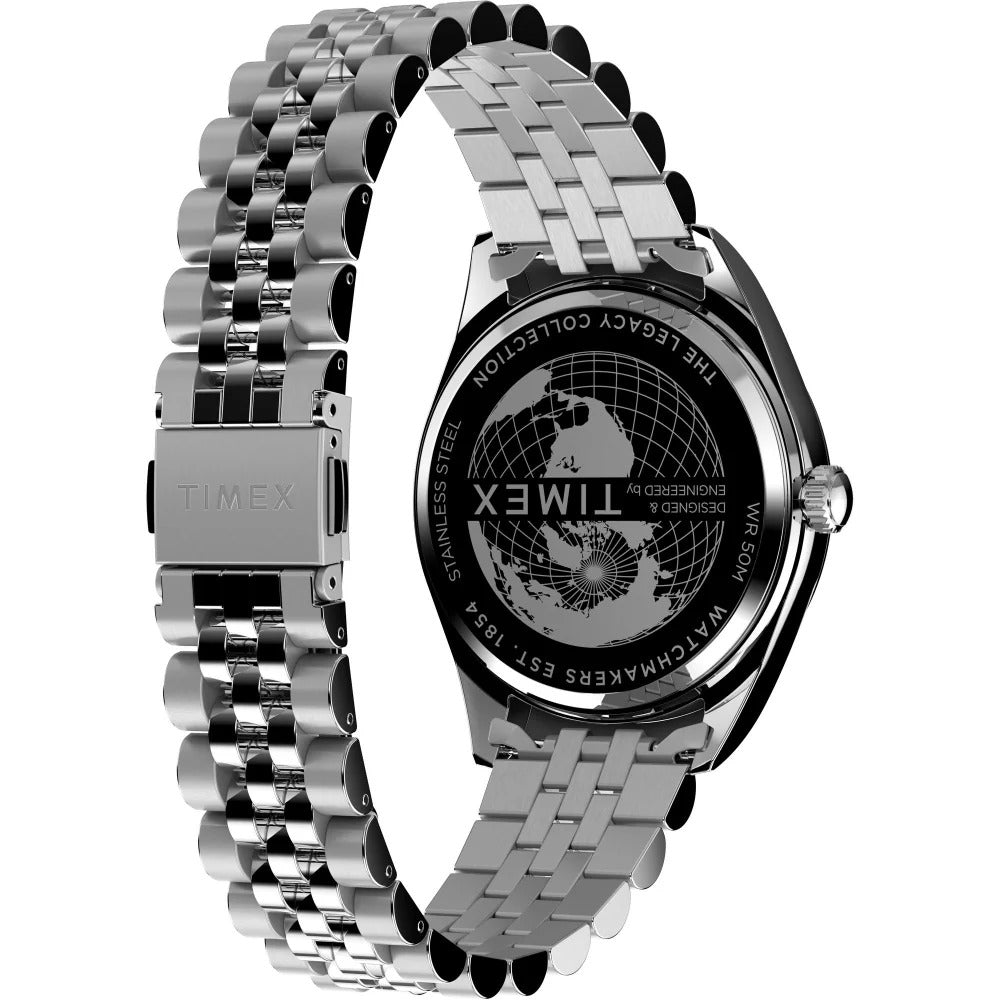 TW2W42700UJ Q Timex | Legacy Stainless Steel Bracelet Watch (Men)