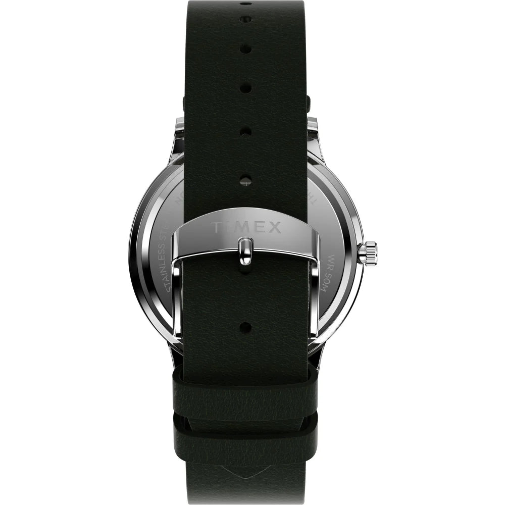 Timex Waterbury Roman Numerals Green Dial Men's Watch - TW2W50500UJ