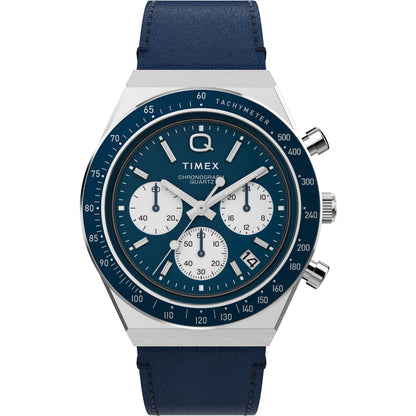 TW2W51700UJ Q  Chronograph Leather Strap Watch (MEN)