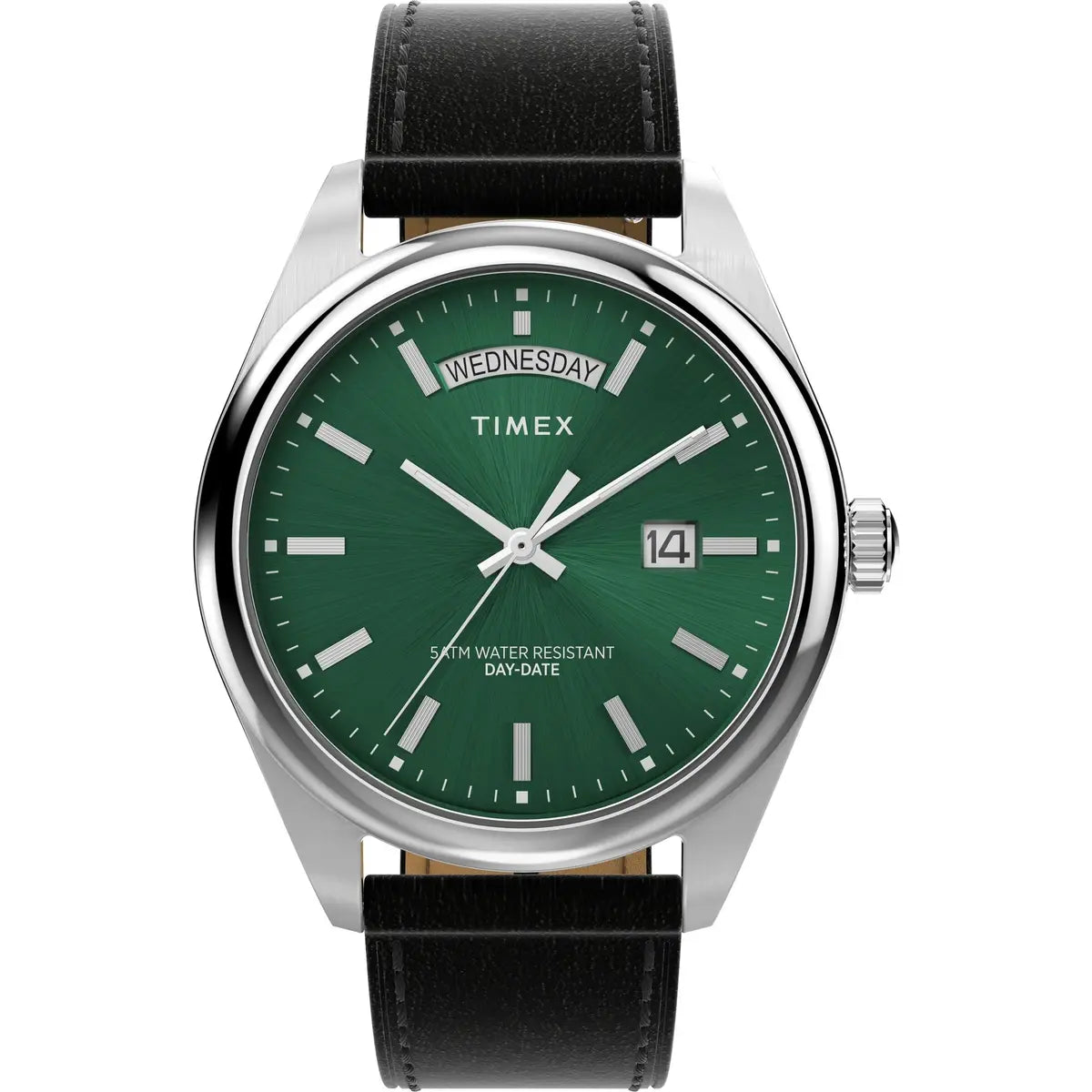 Timex Trend Green Round Dial Analog Men's Watch - TW2W57300UJ