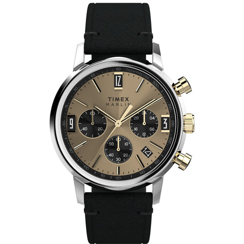 TW2W60300UJ Timex | Marlin Quartz Chrono St Steel Case Watch (Men) - Buy Now at Sai Creations Watches