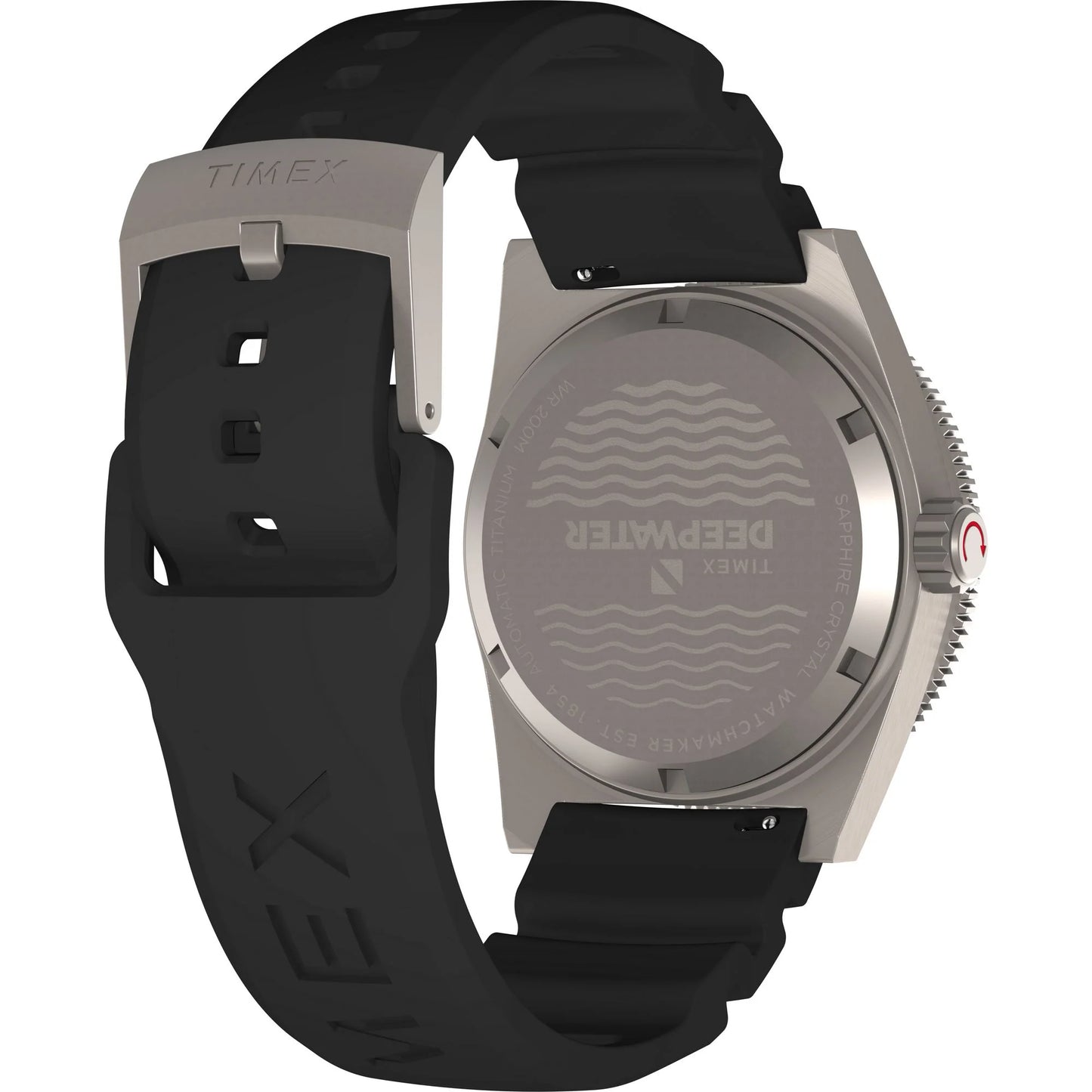 Timex Deepwater Black Dial Analog Automatic Men's Watch TW2W73800UJ