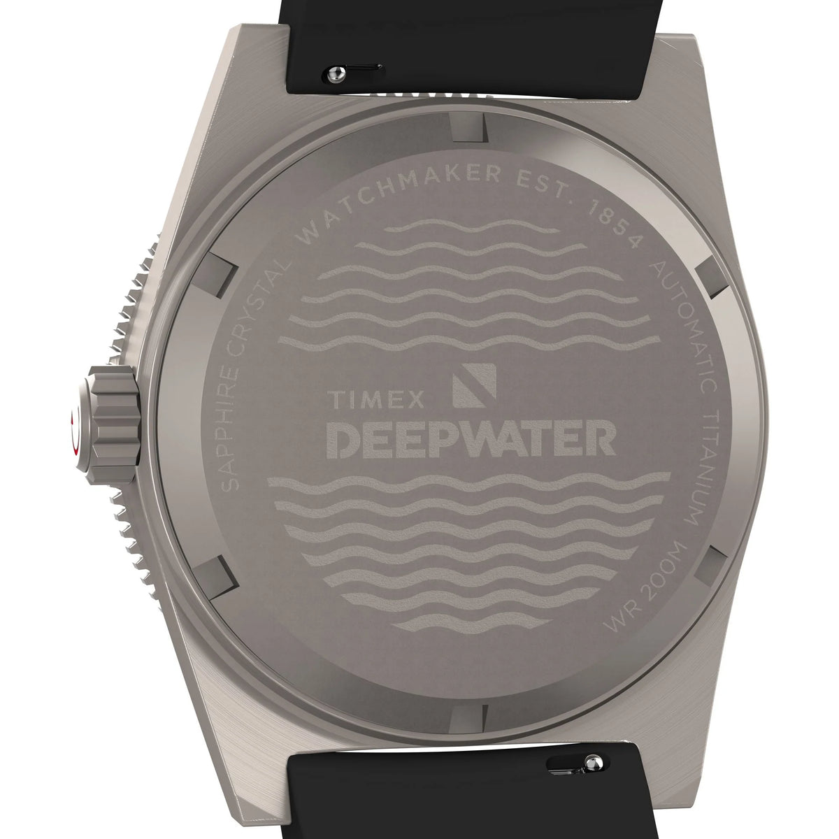 Timex Deepwater Black Dial Analog Automatic Men's Watch TW2W73800UJ