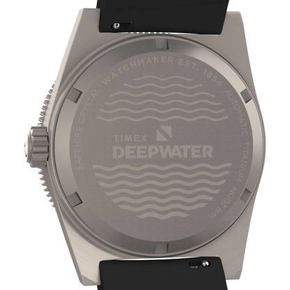 Timex Deepwater Black Dial Analog Automatic Men's Watch TW2W73800UJ