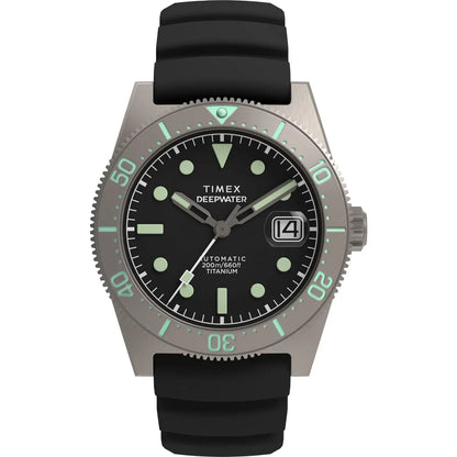 Timex Deepwater Black Dial Analog Automatic Men's Watch TW2W73800UJ