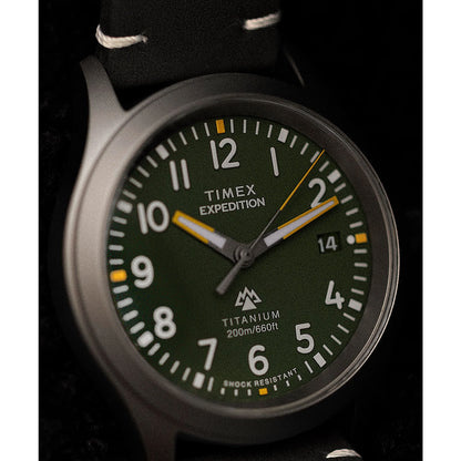 Timex Expedition North Green Round Dial Analog Men's Watch - TW2W78100UJ