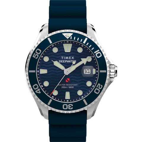 Timex Deep Water Blue Dial Analog Men's Watch - TW2W81500UJ - Buy Now at Sai Creations Watches