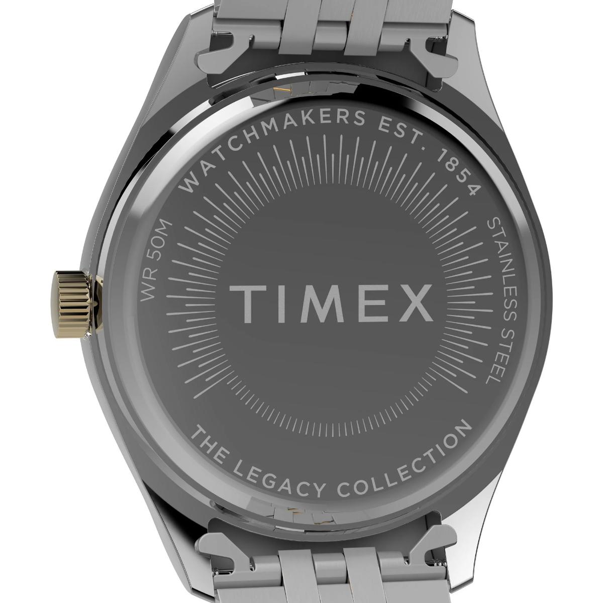 Timex Quartz Green Dial Analog Stainless Steel Women's Watch TW2W87400IK