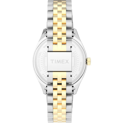 Timex Quartz Green Dial Analog Stainless Steel Women's Watch TW2W87400IK