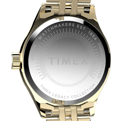 Timex Trend Gold-Tone Round Dial Analog Women's Watch - TW2W91000UJ