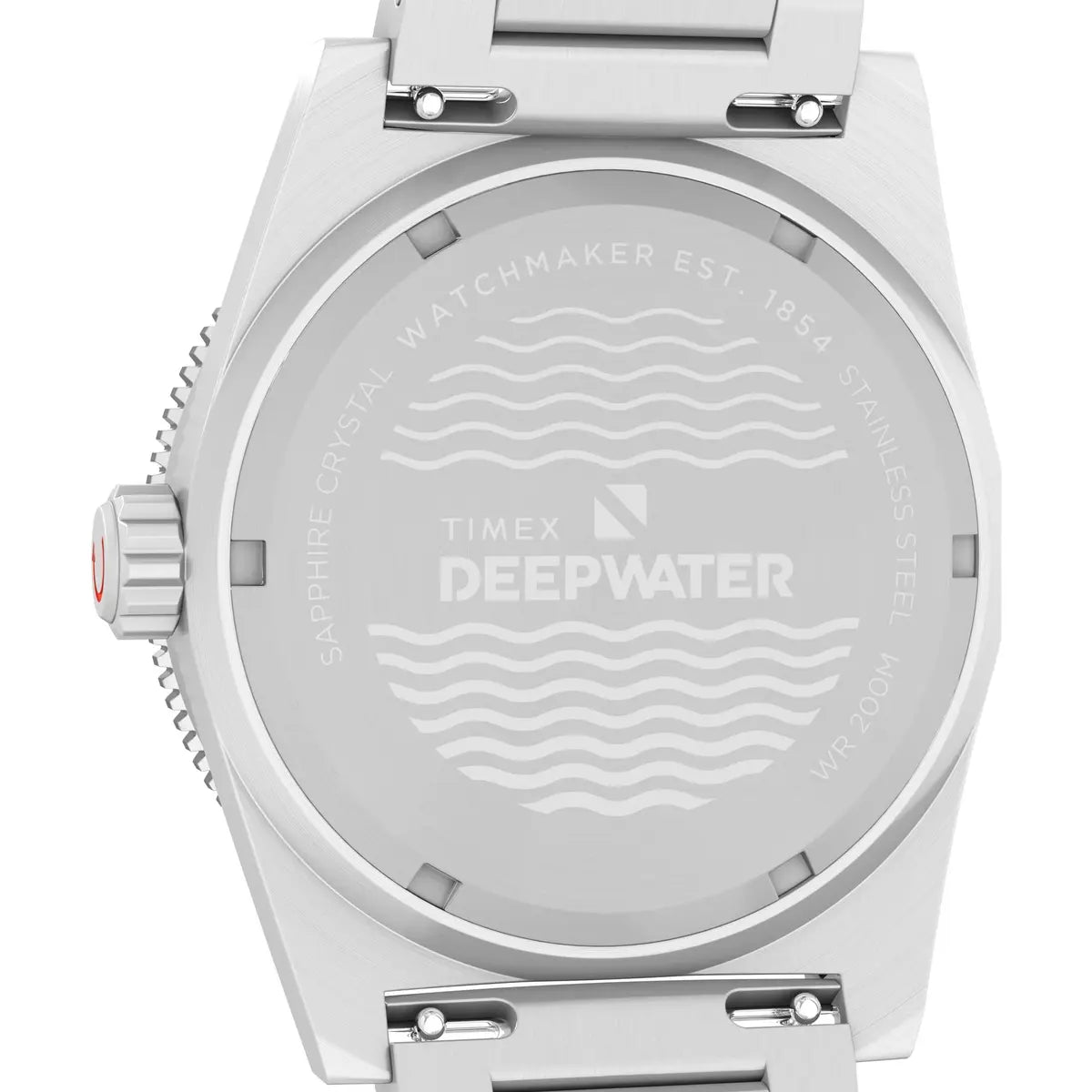 Timex Deep Water Black Round Dial Analog Men's Watch TW2W95200UJ