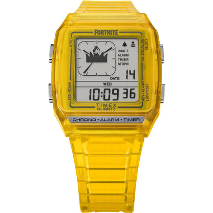 Timex Q LCA x Fortnite 35mm Resin Strap Men's Watch - TW2W96600X6