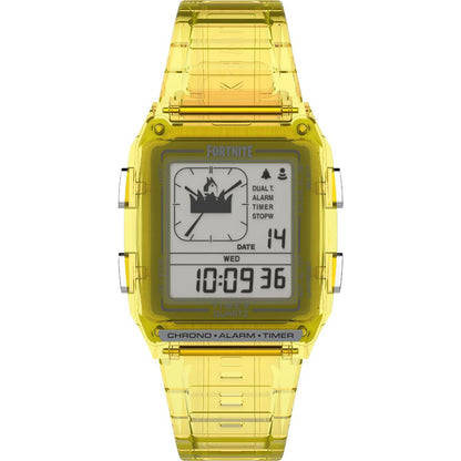 Timex Q LCA x Fortnite 35mm Resin Strap Men's Watch - TW2W96600X6