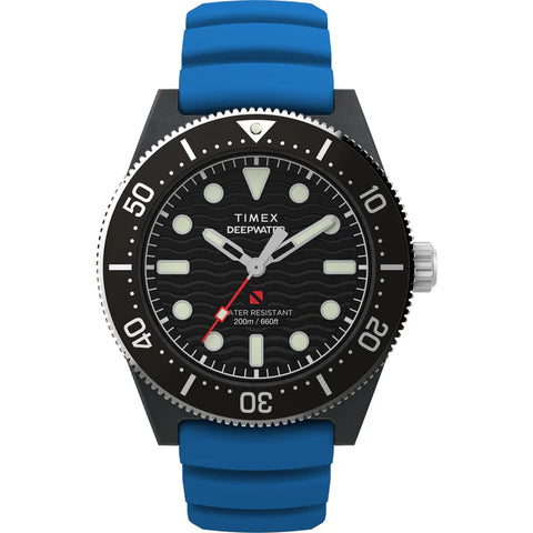 Timex Deep Water Black Dial Analog Men's Watch - TW2Y02500UJ - Buy Now at Sai Creations Watches