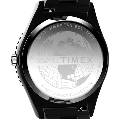 Timex Trend Black Round Dial Analog Men's Watch - TW2Y04500UJ