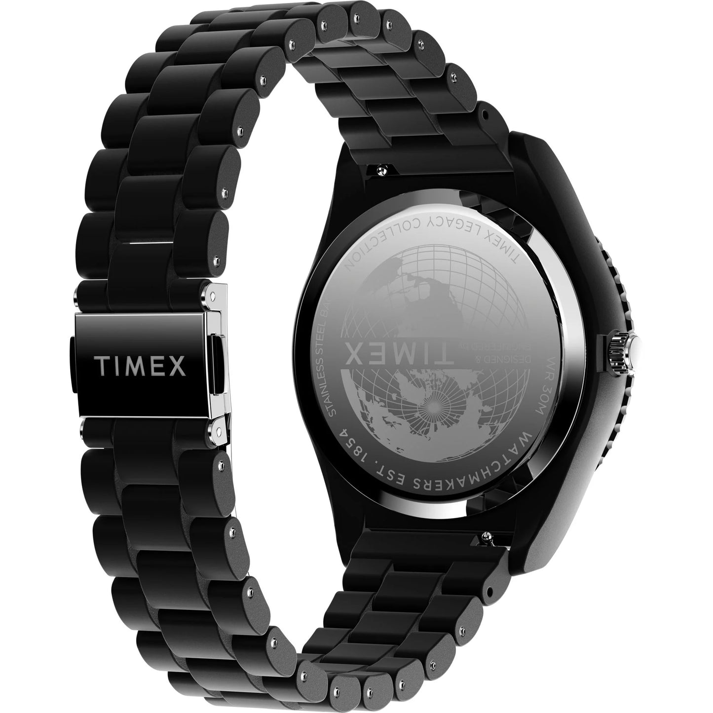 Timex Trend Black Round Dial Analog Men's Watch - TW2Y04500UJ