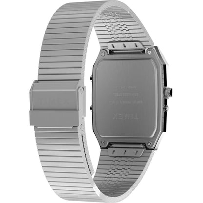 Timex Q Black Rectangle Dial Analog-Digital Men's Watch TW2Y05900UJ