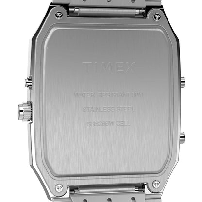 Timex Q Black Rectangle Dial Analog-Digital Men's Watch TW2Y05900UJ
