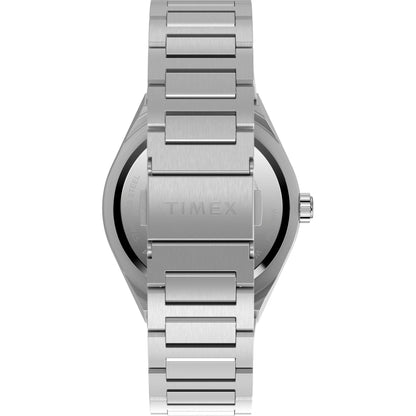 Timex Q Black Round Dial Analog Men's Watch - TW2Y12100UJ