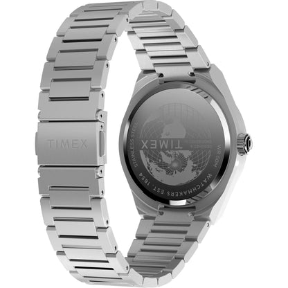 Timex Q Black Round Dial Analog Men's Watch - TW2Y12100UJ