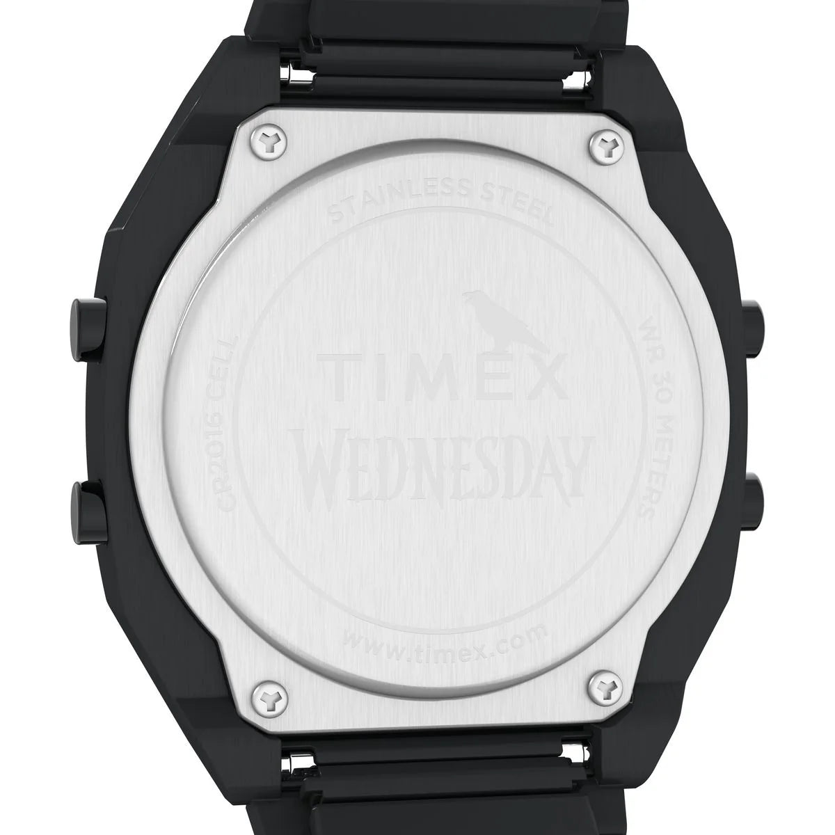 Timex x Wednesday T80 Stainless Steel Men's Watch - TW2Y19500X6