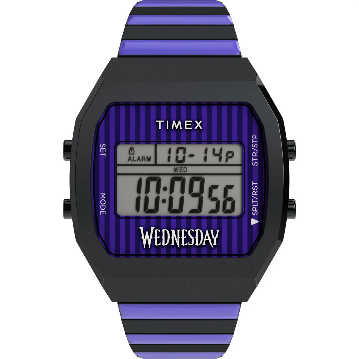 Timex x Wednesday T80 Stainless Steel Men's Watch - TW2Y19500X6