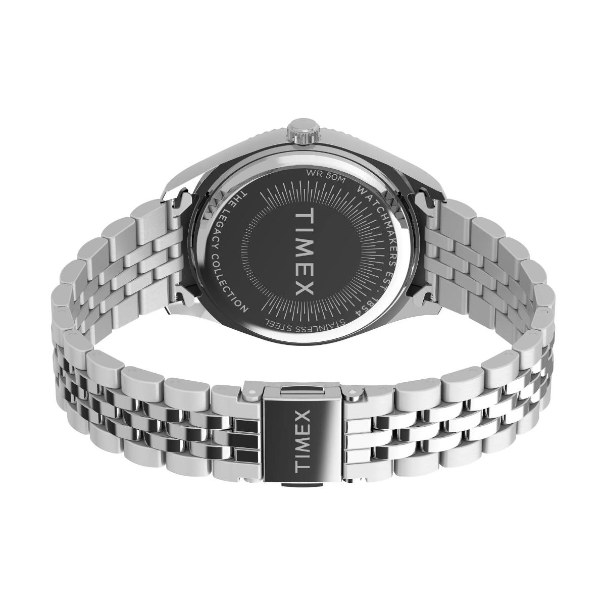 Timex Trend Legacy Blue Round Dial Analog Women's Watch - TW2Y20100IK