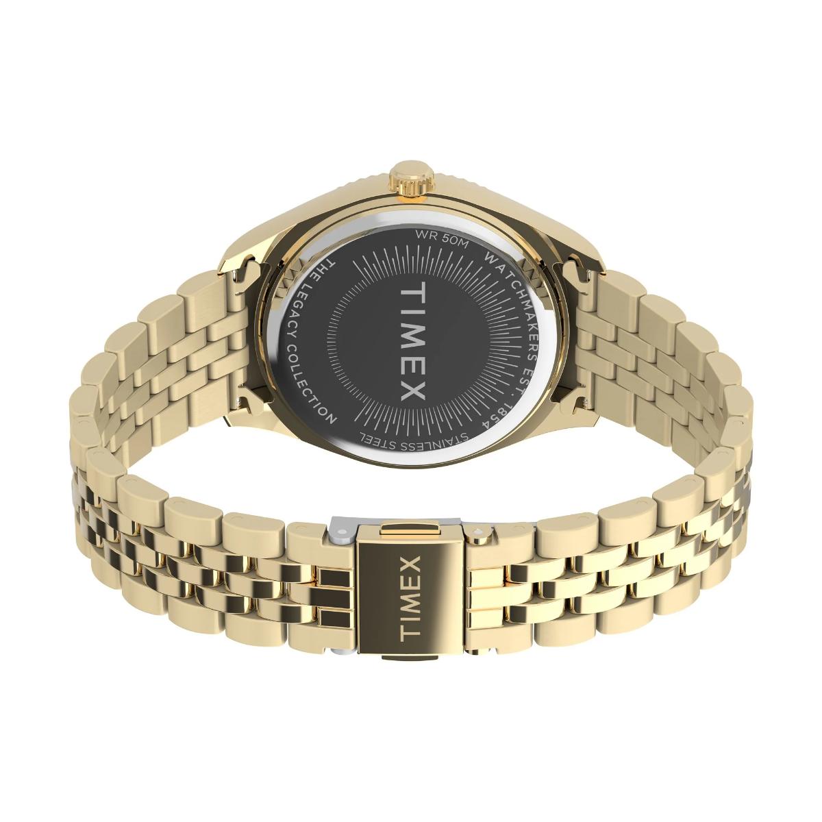 Timex Trend Legacy White Round Dial Analog Women's Watch - TW2Y20300IK