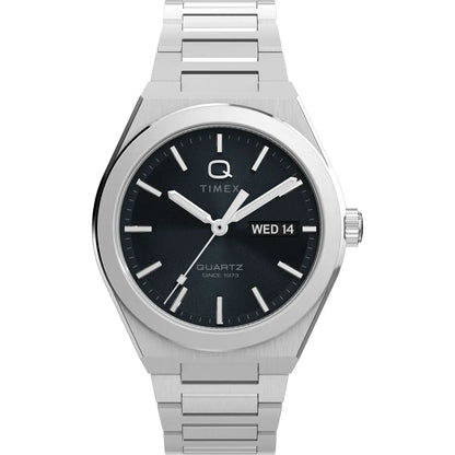 Timex Quartz Black Dial Analog Stainless Steel Men's Watch TW2Y25000UJ