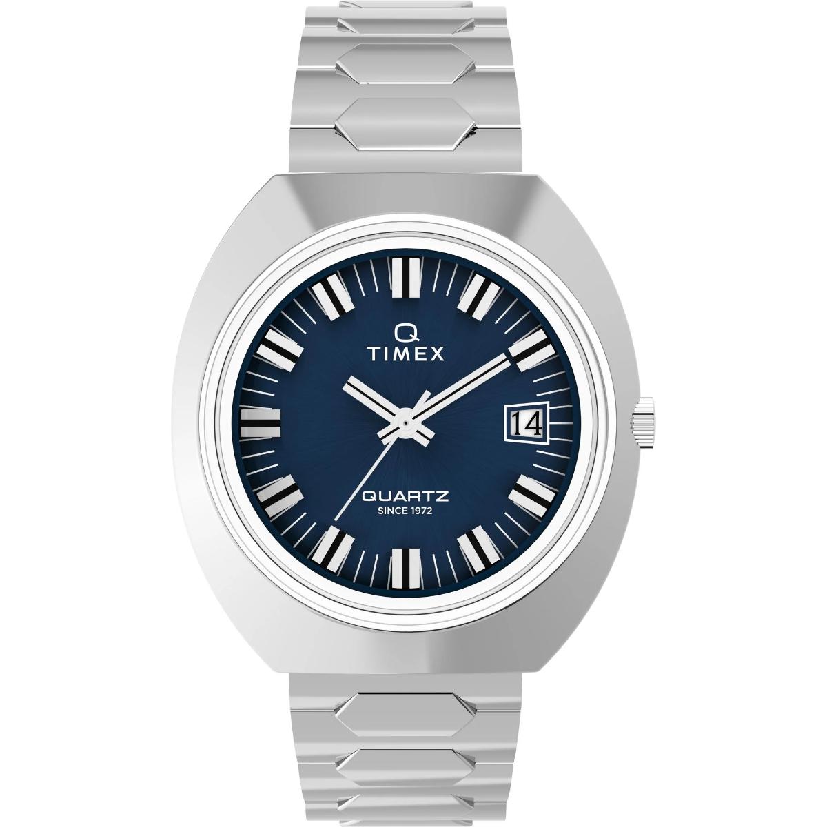 Timex Reissue Blue Tonneau Dial Analog Men's Watch - TW2Y33100IK