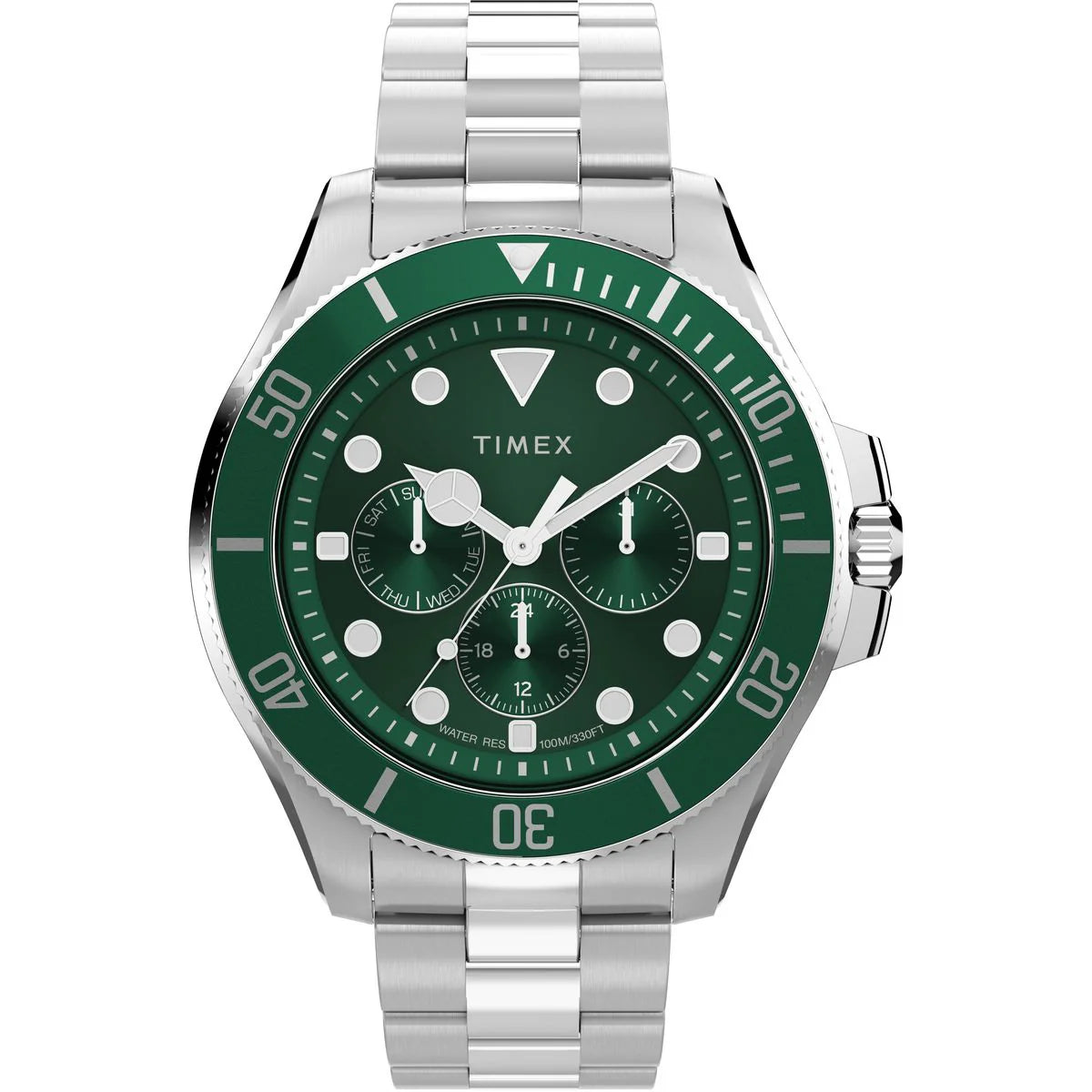 Timex Harborside Coast Green Dial Analog Men's Watch - TW2Y33200UJ