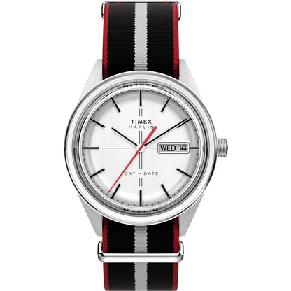 Timex Jet Silver Round Dial Analog Men's Watch - TW2Y37300U