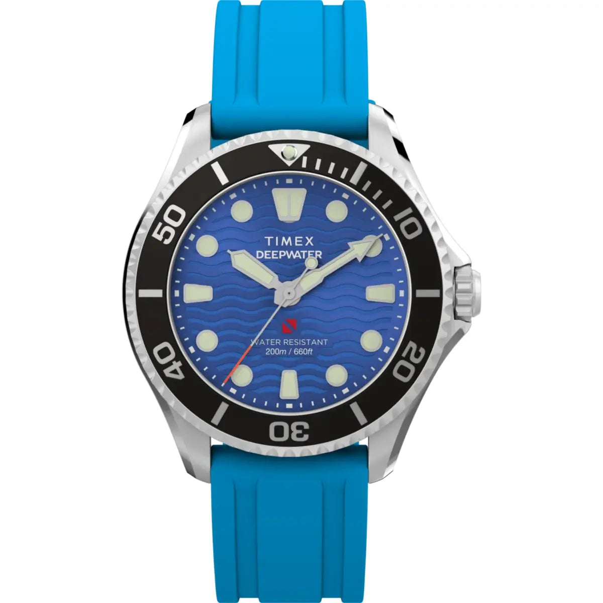 Timex Deepwater Quartz Blue Dial Analog Unisex Watch TW2Y40400UJ