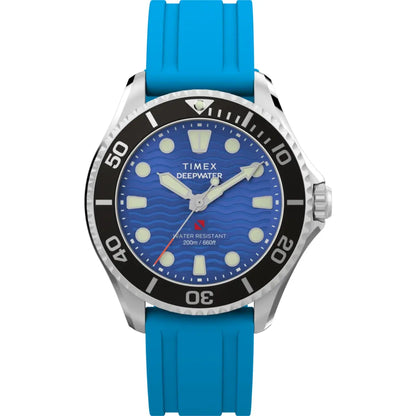 Timex Deepwater Quartz Blue Dial Analog Unisex Watch TW2Y40400UJ