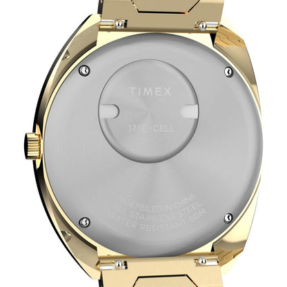 Q Timex Quartz Tonneau Brown Dial Analog Men's Watch - TW2Y45200UJ