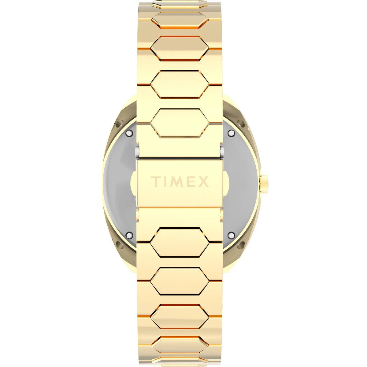 Q Timex Quartz Tonneau Brown Dial Analog Men's Watch - TW2Y45200UJ