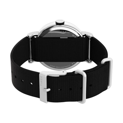 Timex Quartz Black Dial Analog Fabric Men's Watch TW2Y46400X6