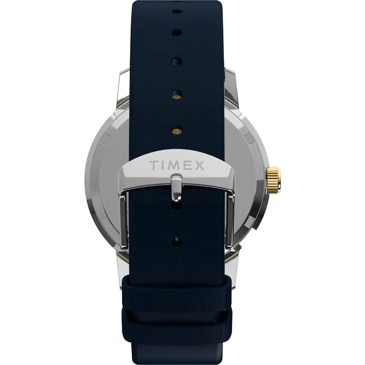 Timex Marlin GMT Blue Round Dial Analog Men's Watch - TW2Y47900UJ