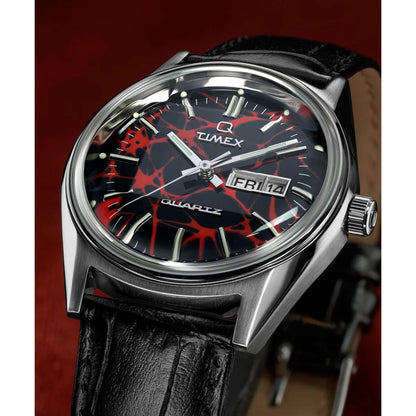 Q Timex Quartz Red Vega 1978 Reissue Analog Men's Watch TW2Y55700UJ