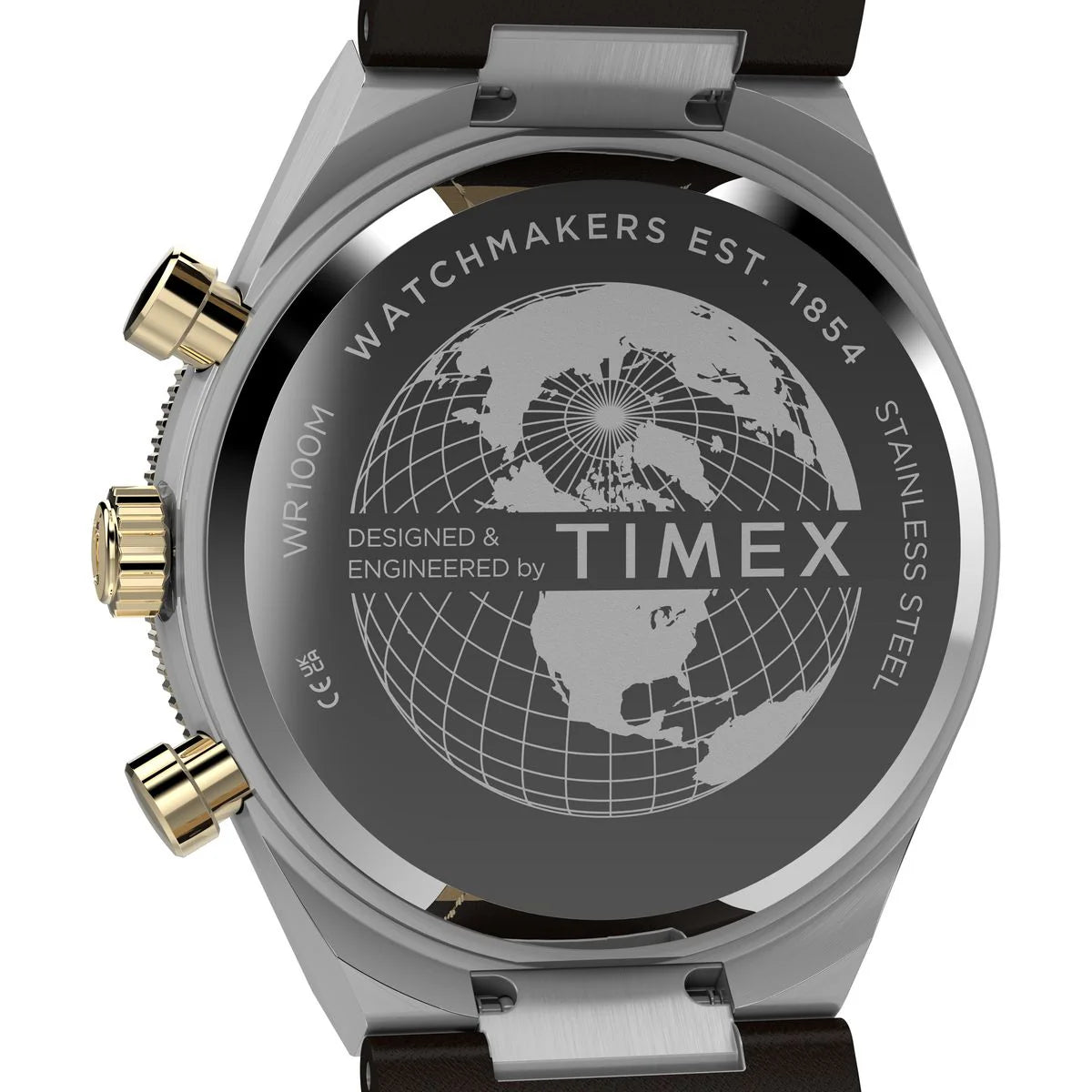Timex Quartz Black Dial Analog Chronograph Men's Watch TW2Y56000IK