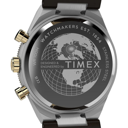 Timex Quartz Black Dial Analog Chronograph Men's Watch TW2Y56000IK