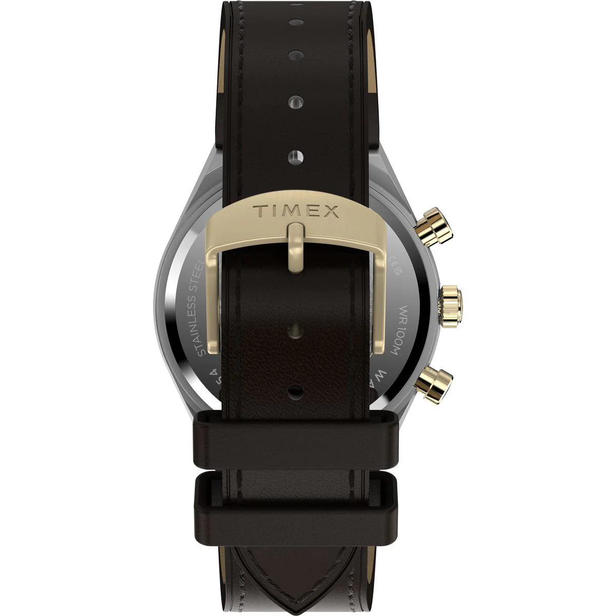 Timex Quartz Black Dial Analog Chronograph Men's Watch TW2Y56000IK