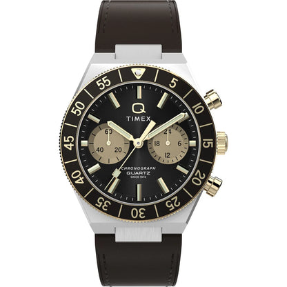 Timex Quartz Black Dial Analog Chronograph Men's Watch TW2Y56000IK