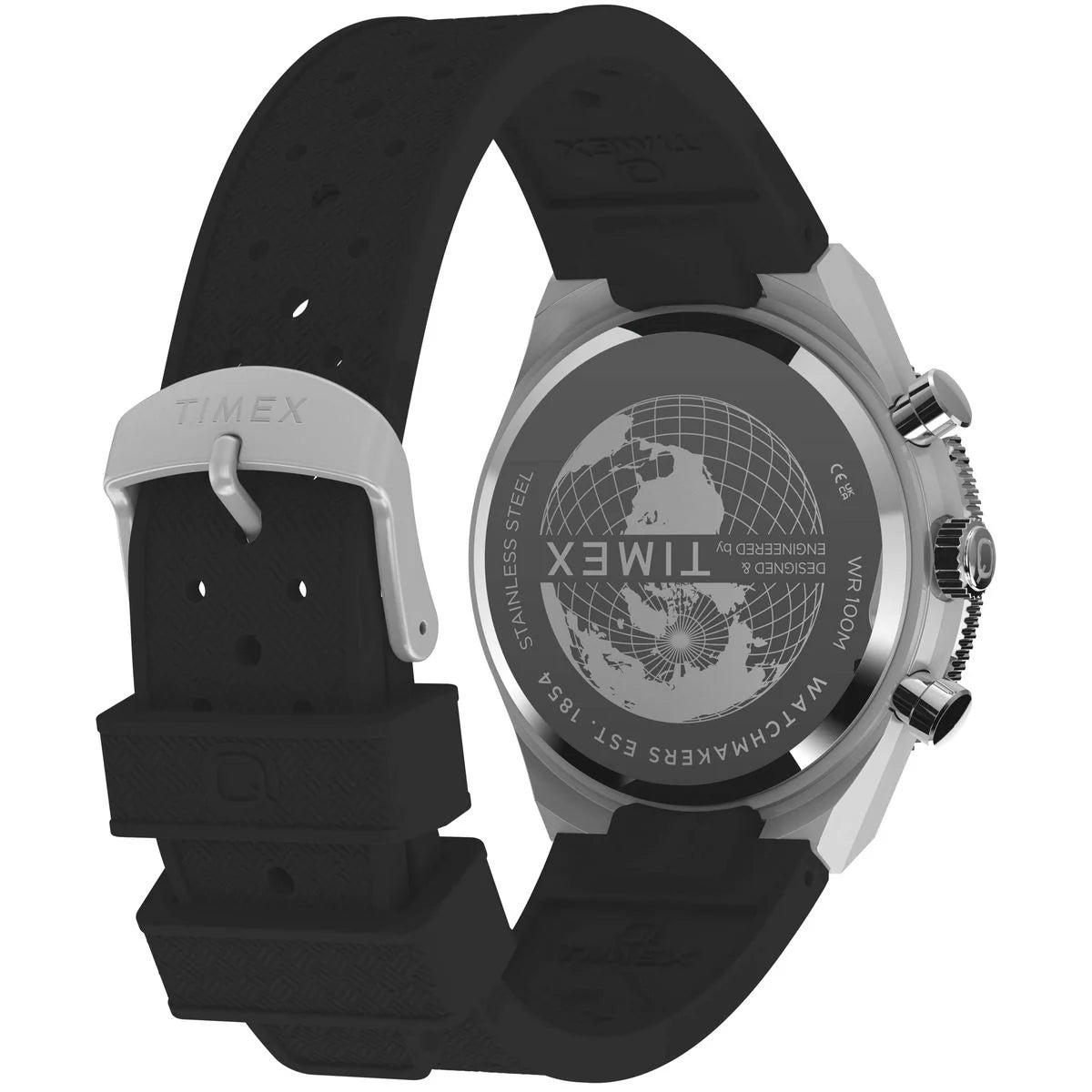 Timex Q Black Dial Analog Chronograph Men's Watch TW2Y56100UJ
