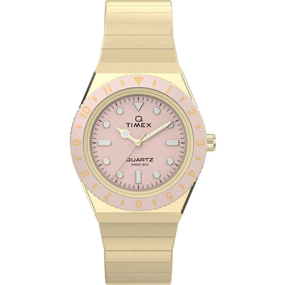 Timex Quartz Q Sport Pink Dial Analog Women's Watch - TW2Y57400UJ