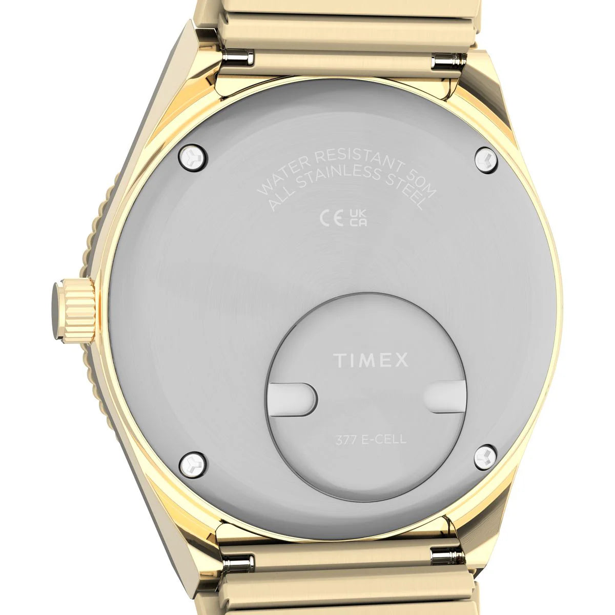 Timex Quartz Q Sport Beige Dial Analog Women's Watch - TW2Y57500UJ
